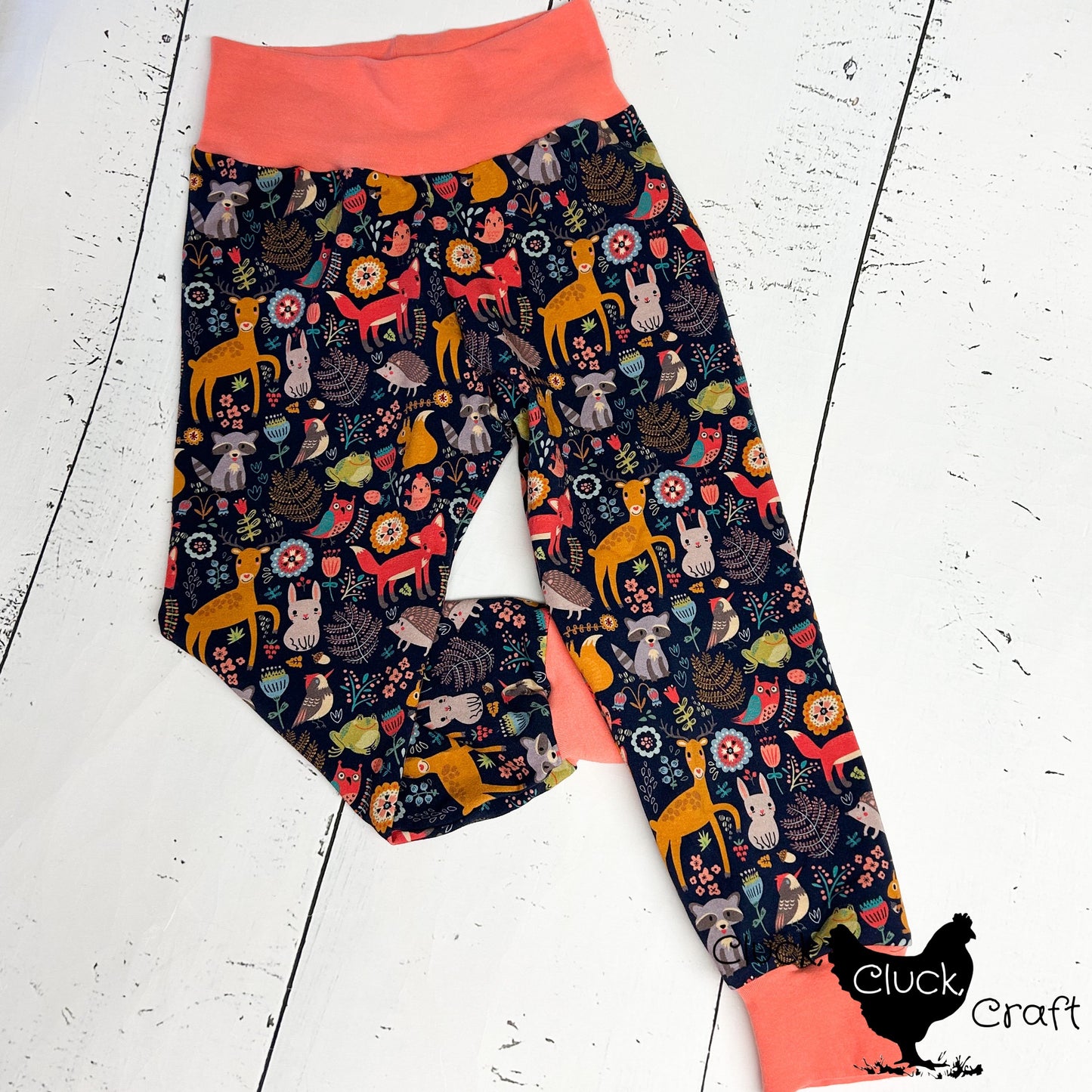 Cuff Pants, Forest Friends