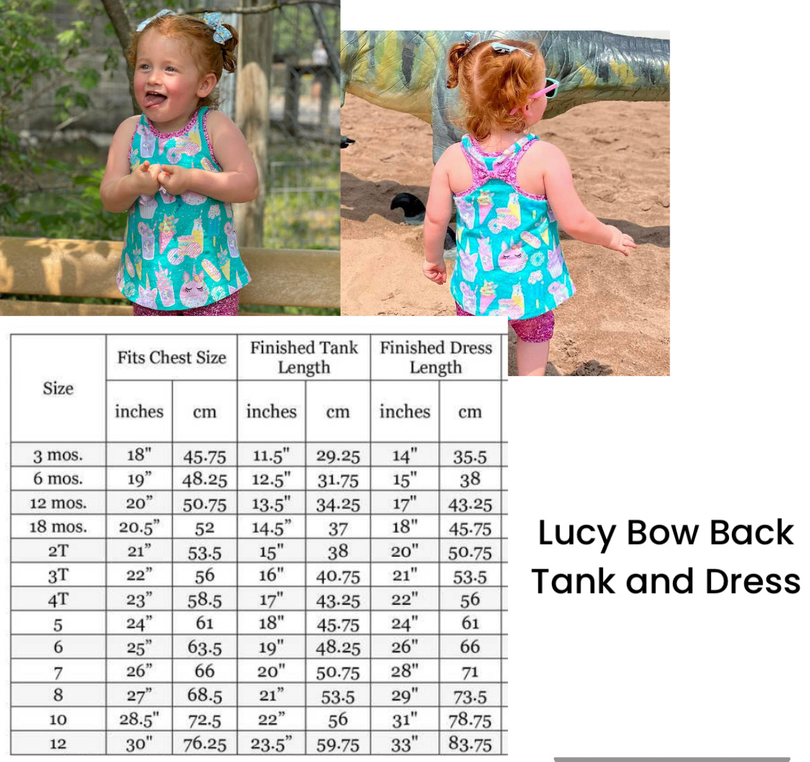 Lucy Bow Back Tank, Strawberries