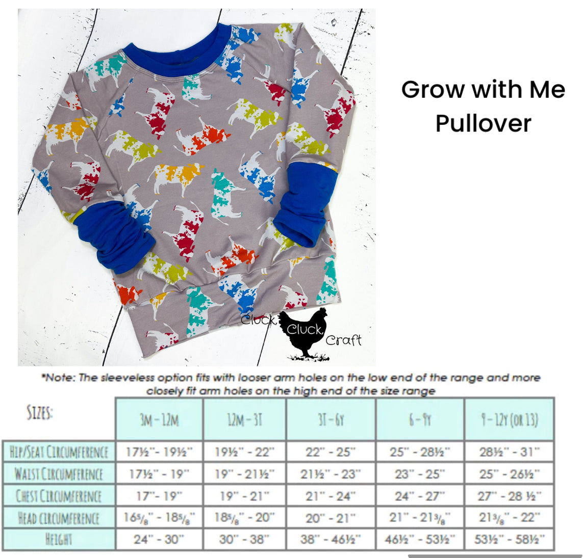 GWM Pullover, Hedgehogs with Mushrooms