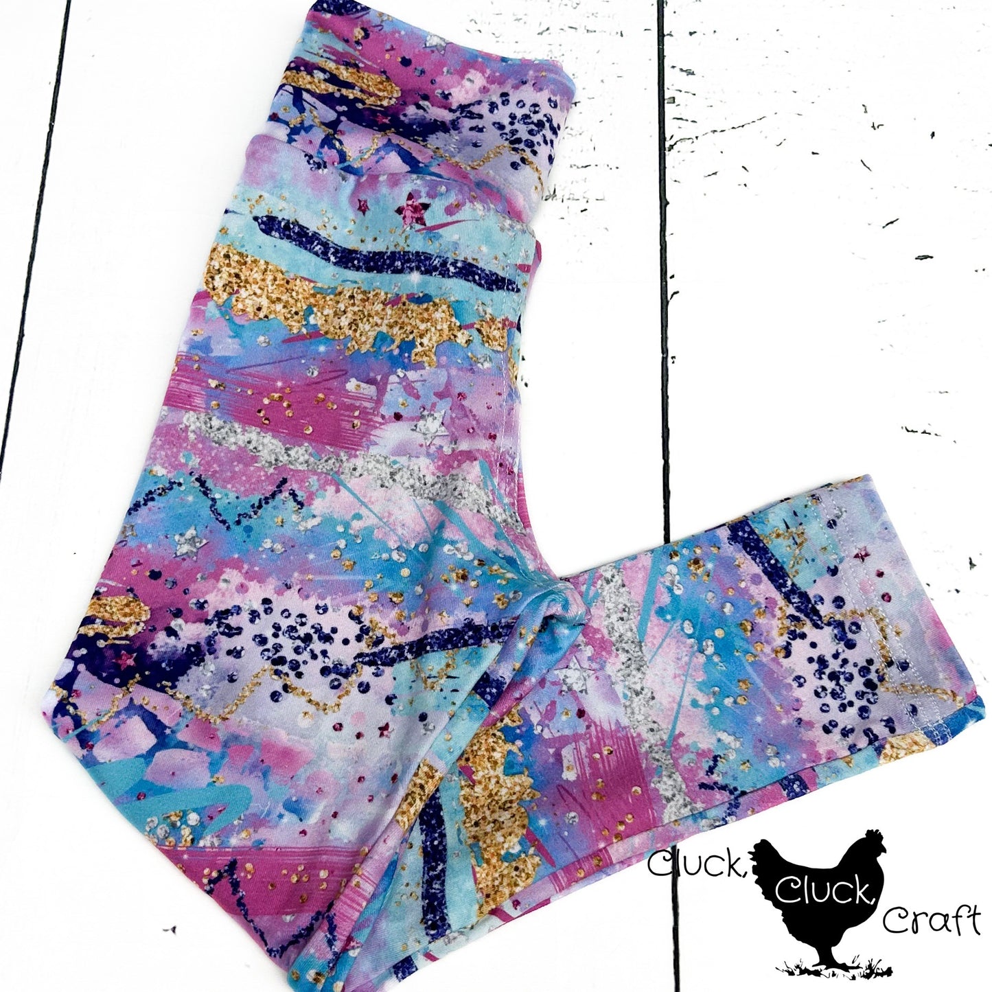 LilliAnn Leggings, Pastel Splash
