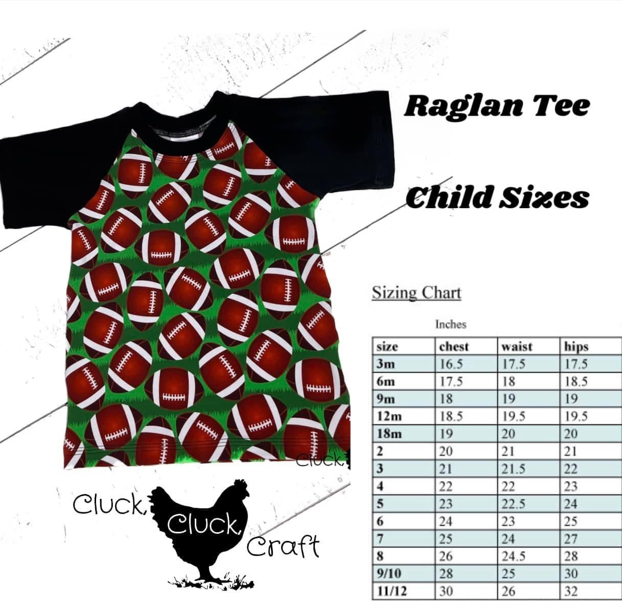 Raglan Tee, Football