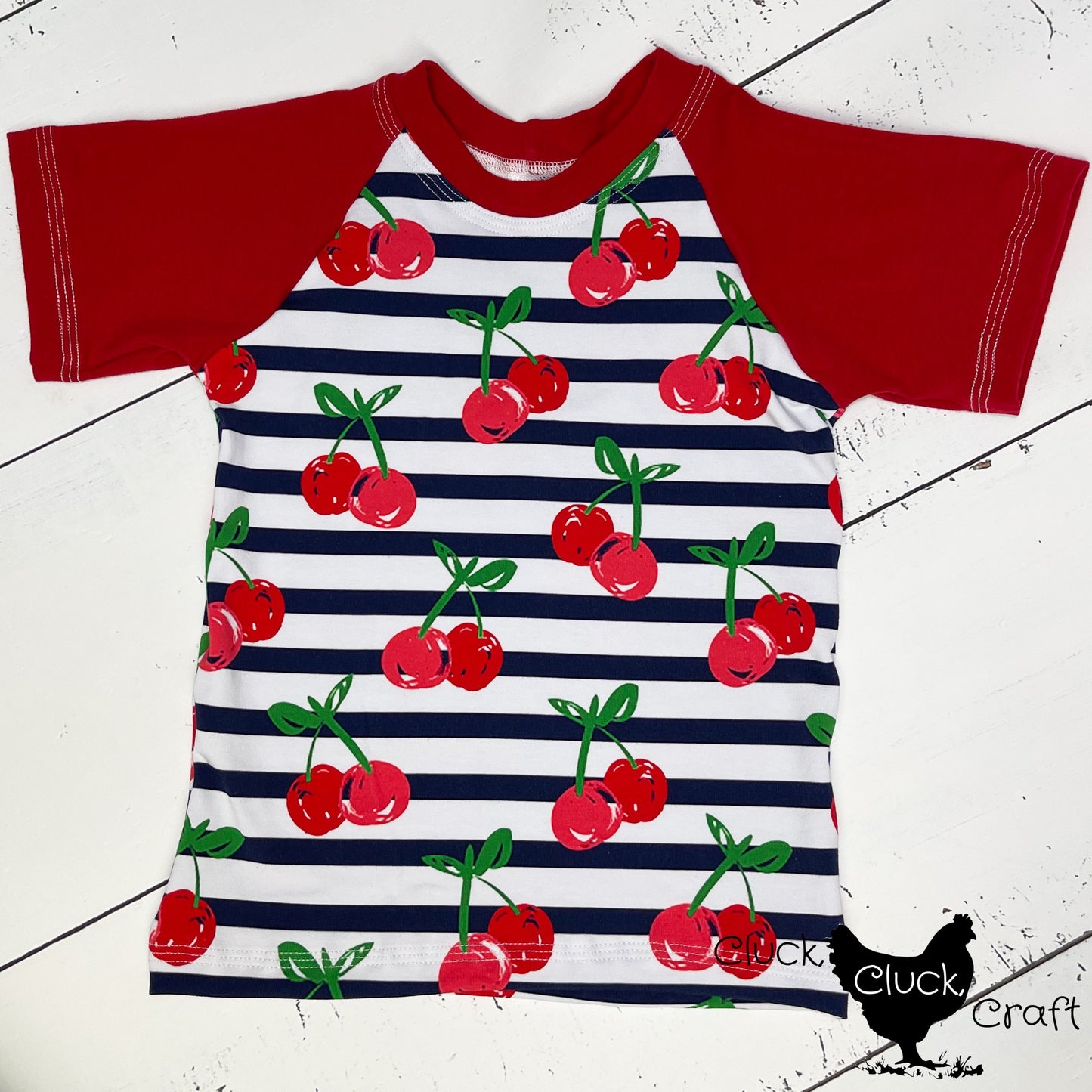 Raglan Tee, Cherries