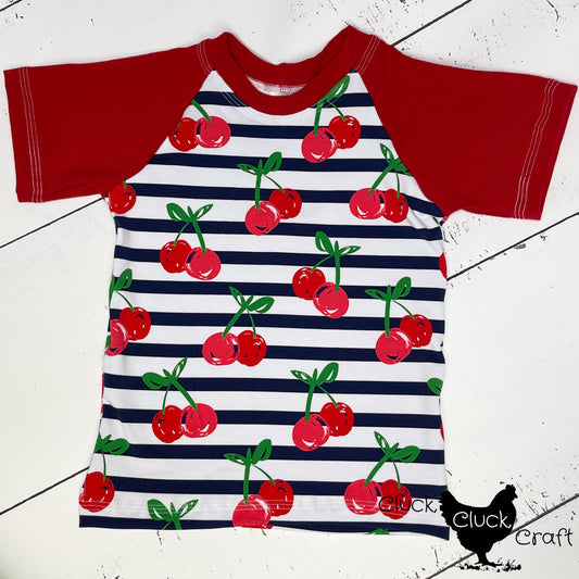 Raglan Tee, Cherries