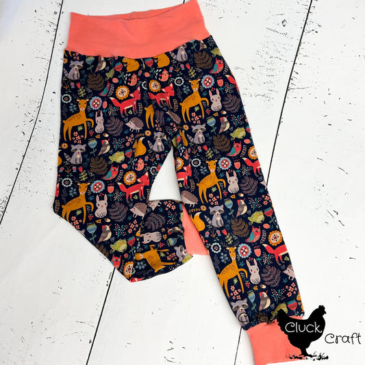 Cuff Pants, Forest Friends