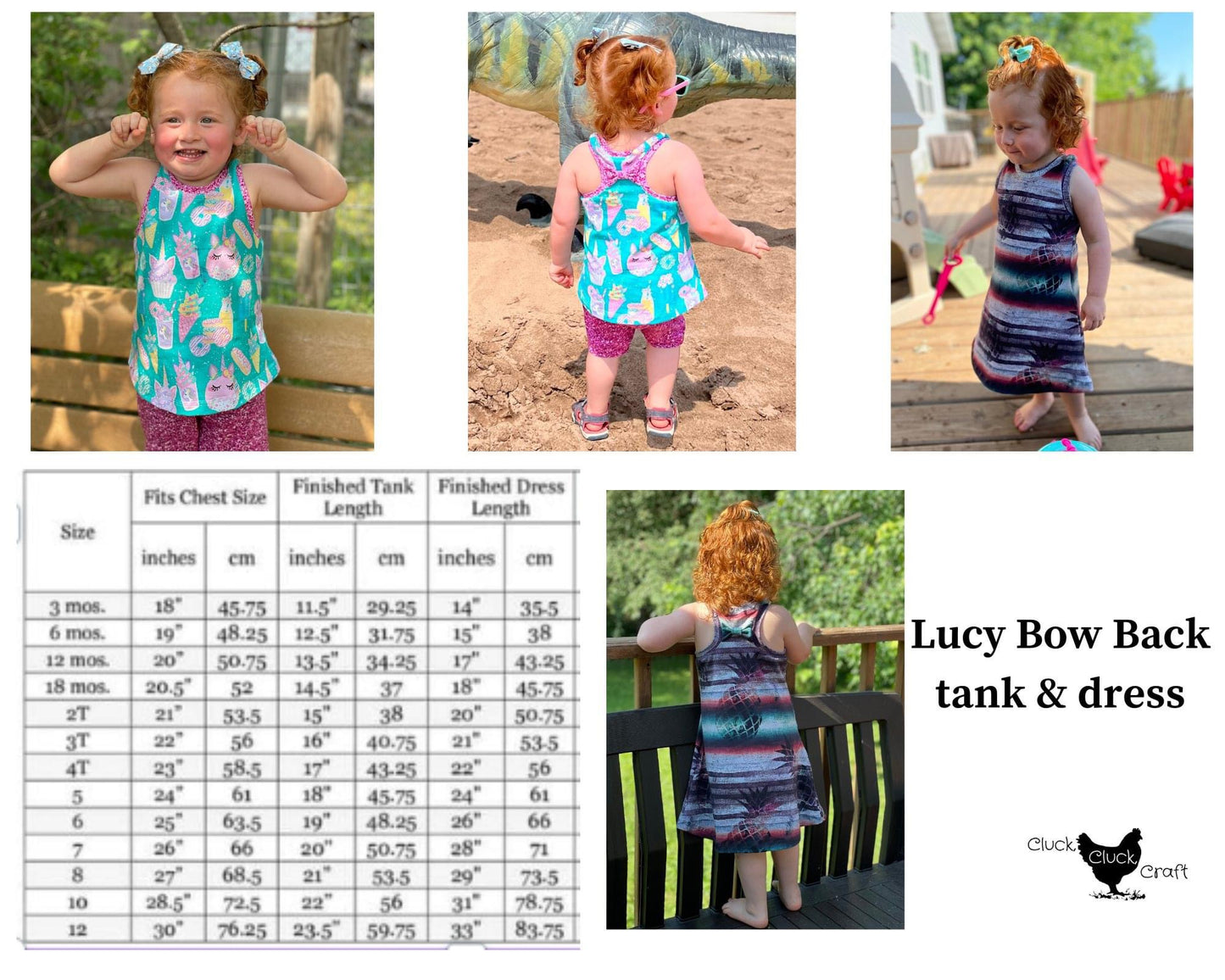 Lucy Bow Back Tank, Leopard Spots and Hearts