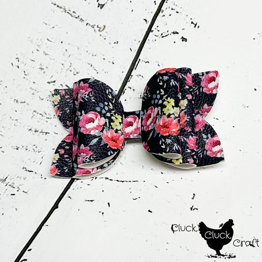 Lucy Mae Bow, Floral on Navy