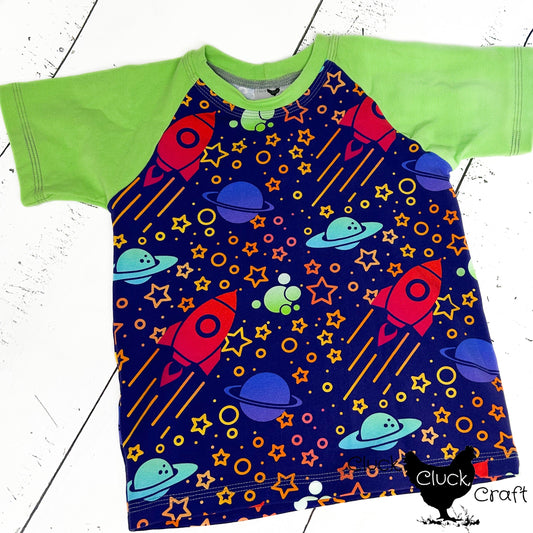 Raglan Tee, Blast Off