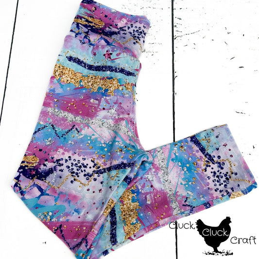 LilliAnn Leggings, Pastel Splash