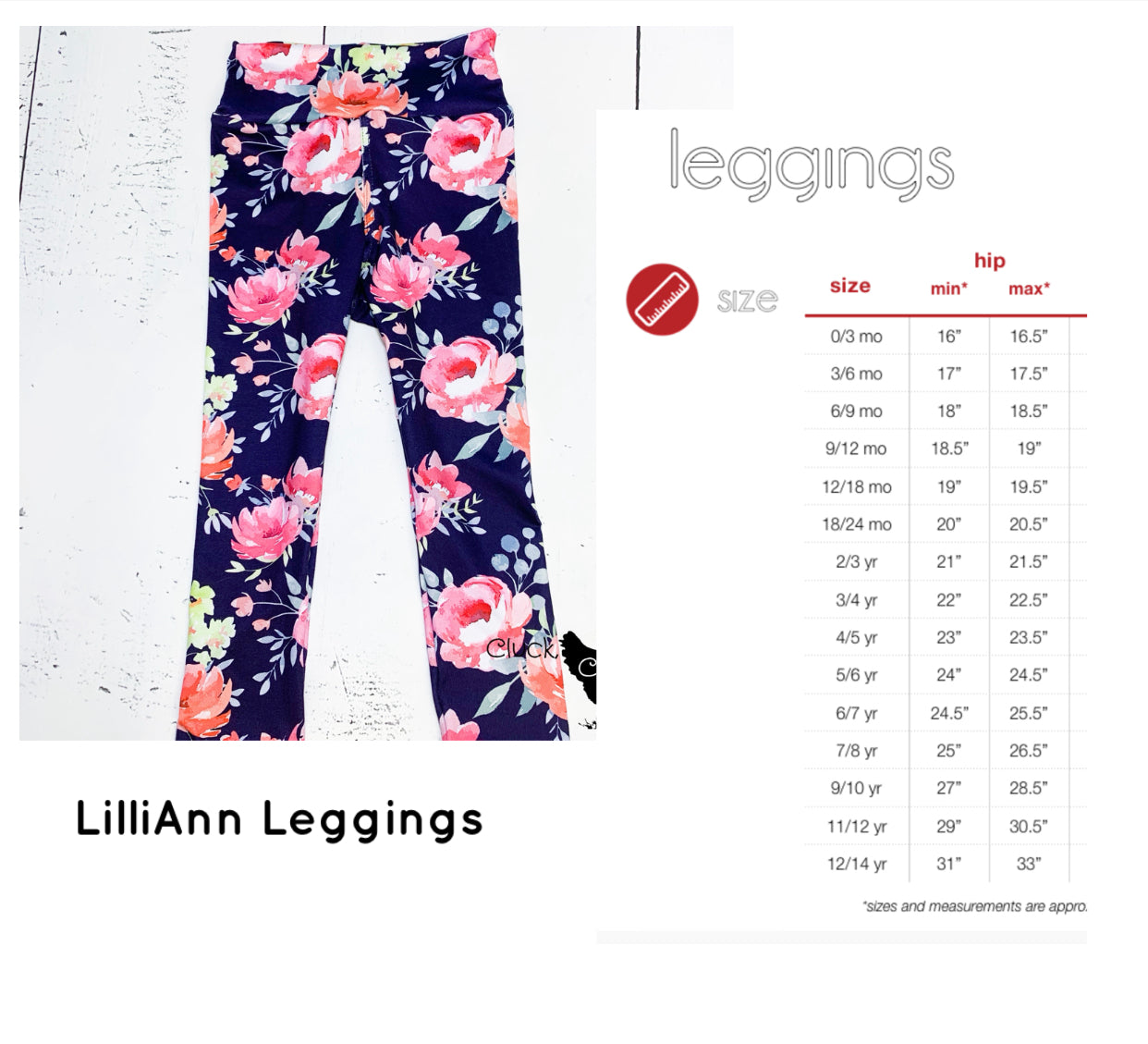 LilliAnn Leggings, Coral, Orange, and Teal Plaid