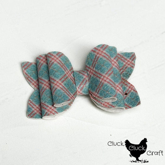 Lucy Mae Bow, Teal Plaid